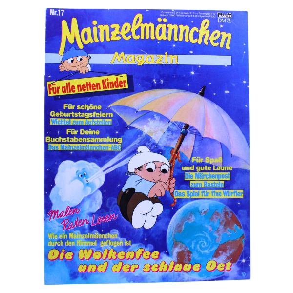 Mainzelmännchen Magazin Nr. 17 (Bastei, 1987) – Die Wolkenfee & der schlaue Det